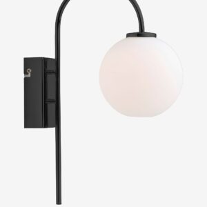 Herstal – Vägglampa 1 a Ballon – Svart – Vägglampor – Från Homeroom