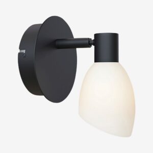 Herstal – Vägglampa Cut enkel – Svart – Vägglampor – Från Homeroom