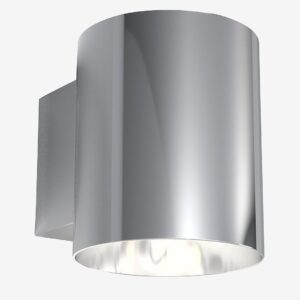 Herstal – Vägglampa Evoke S – Krom – Vägglampor – Från Homeroom