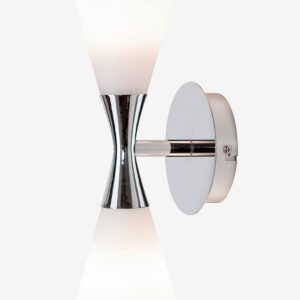 Herstal – Vägglampa Harlekin Duo – Krom – Vägglampor – Från Homeroom