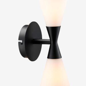 Herstal – Vägglampa Harlekin Duo – Svart – Vägglampor – Från Homeroom