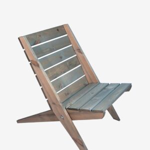 Hillerstorp – Stol Granny Pine Oljad – Grå – Utefåtöljer – Från Homeroom