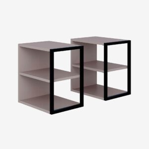 Homitis – Sidobordsuppsättning Enzo – Brun – Småbord – Från Homeroom