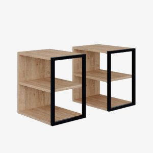 Homitis – Sidobordsuppsättning Enzo – Brun – Småbord – Från Homeroom