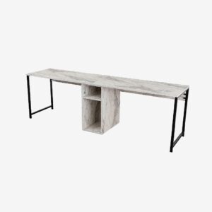 Homitis – Skrivbord Twin – Vit – Skrivbord – Från Homeroom