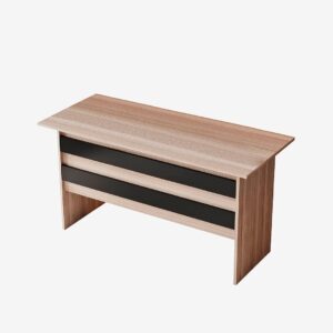 Homitis – Skrivbord Vario A – Ek, Svart – Natur – Skrivbord – Från Homeroom