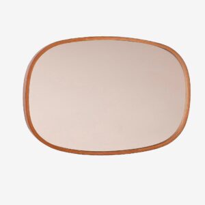 Homitis – Spegel Cloudy H Large – Brun – Stora speglar – Från Homeroom