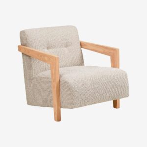 House Nordic – Lounge stol, Caracas – Beige – Fåtöljer – Från Homeroom