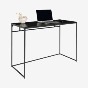 House Nordic – Skrivbord Vita 45×100 – Svart – Skrivbord – Från Homeroom