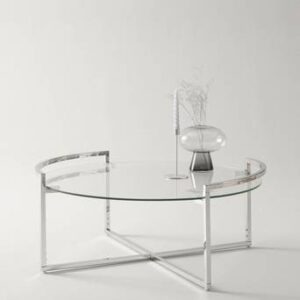 IGGY soffbord ø 100 cm Glas