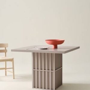 IKSEON matbord 100×100 cm Beige