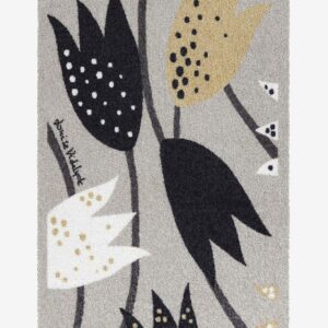 InHouse Group – Dörrmatta Loupelou Soft by Louise Videlyck – Grå – Slätvävda mattor – Från Homeroom