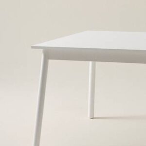 KINNA matbord 90×140 cm Vit