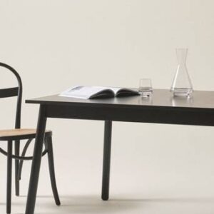 KINNA matbord 90×180 cm Svart