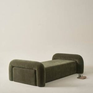 KOMORO dagbädd Olivgrön