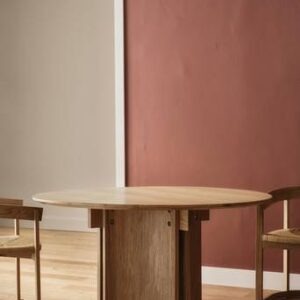 KUNGSHOLMEN runt matbord ø 130 cm Ljus ek