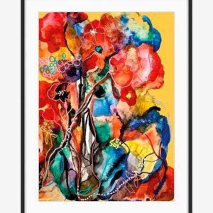 Karolina Palmér – Happy – Flerfärgad – Posters – Från Homeroom