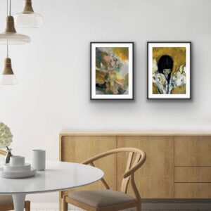 Karolina Palmér – Konstpaket sett om två Livsenergi – Flerfärgad – Posters – Från Homeroom