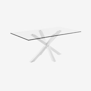 Kave Home – Matbord Argo 200 cm – Transparent – Matbord – Från Homeroom