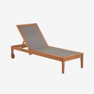 Kave Home – Solsäng Caterin – Grön – Solstolar & solsängar – Från Homeroom