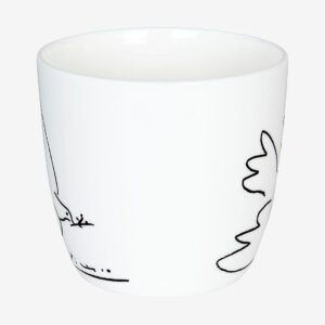 Könitz – Mugg Picasso Djur Picasso – Vit – Koppar & muggar – Från Homeroom