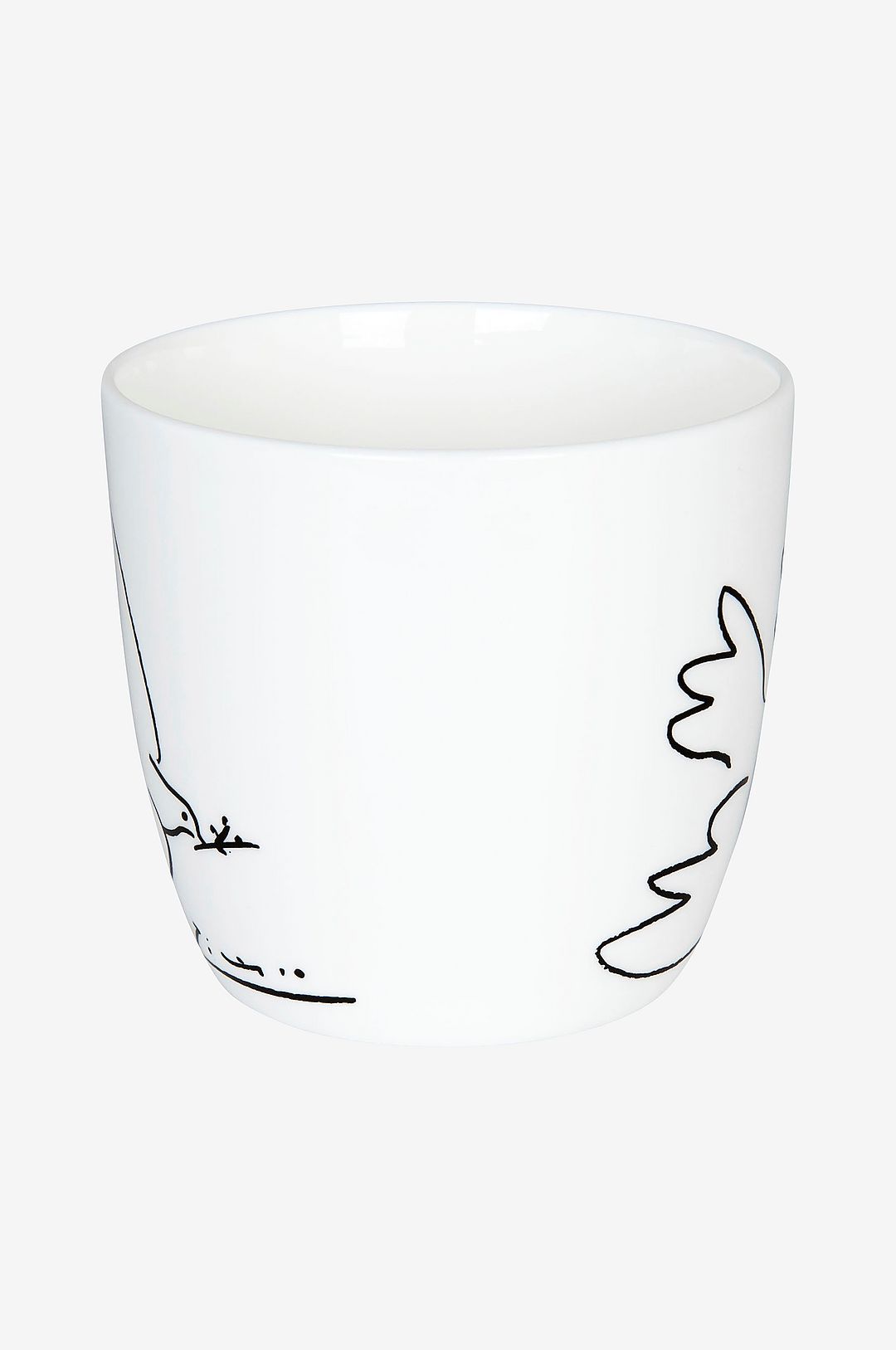 Könitz – Mugg Picasso Djur Picasso – Vit – Koppar & muggar – Från Homeroom