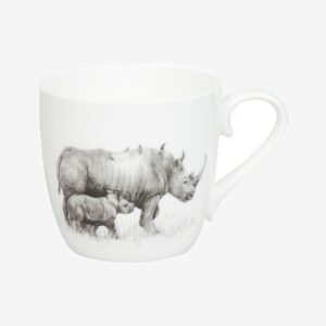 Könitz – Mugg Tänkande Djur Noshörningar – Flerfärgad – Koppar & muggar – Från Homeroom