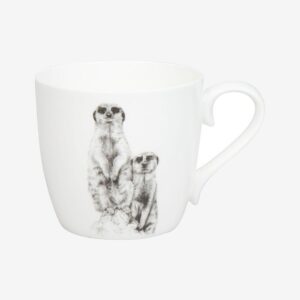 Könitz – Mugg Tänkande Djur Surikat – Vit – Koppar & muggar – Från Homeroom