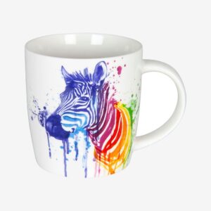 Könitz – Mugg Vattenfärgad Zebra – Flerfärgad – Koppar & muggar – Från Homeroom
