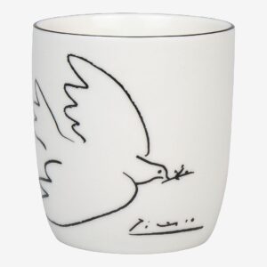 Könitz – Mugg utan öra Picasso La Colombe de la Paix – Vit – Koppar & muggar – Från Homeroom