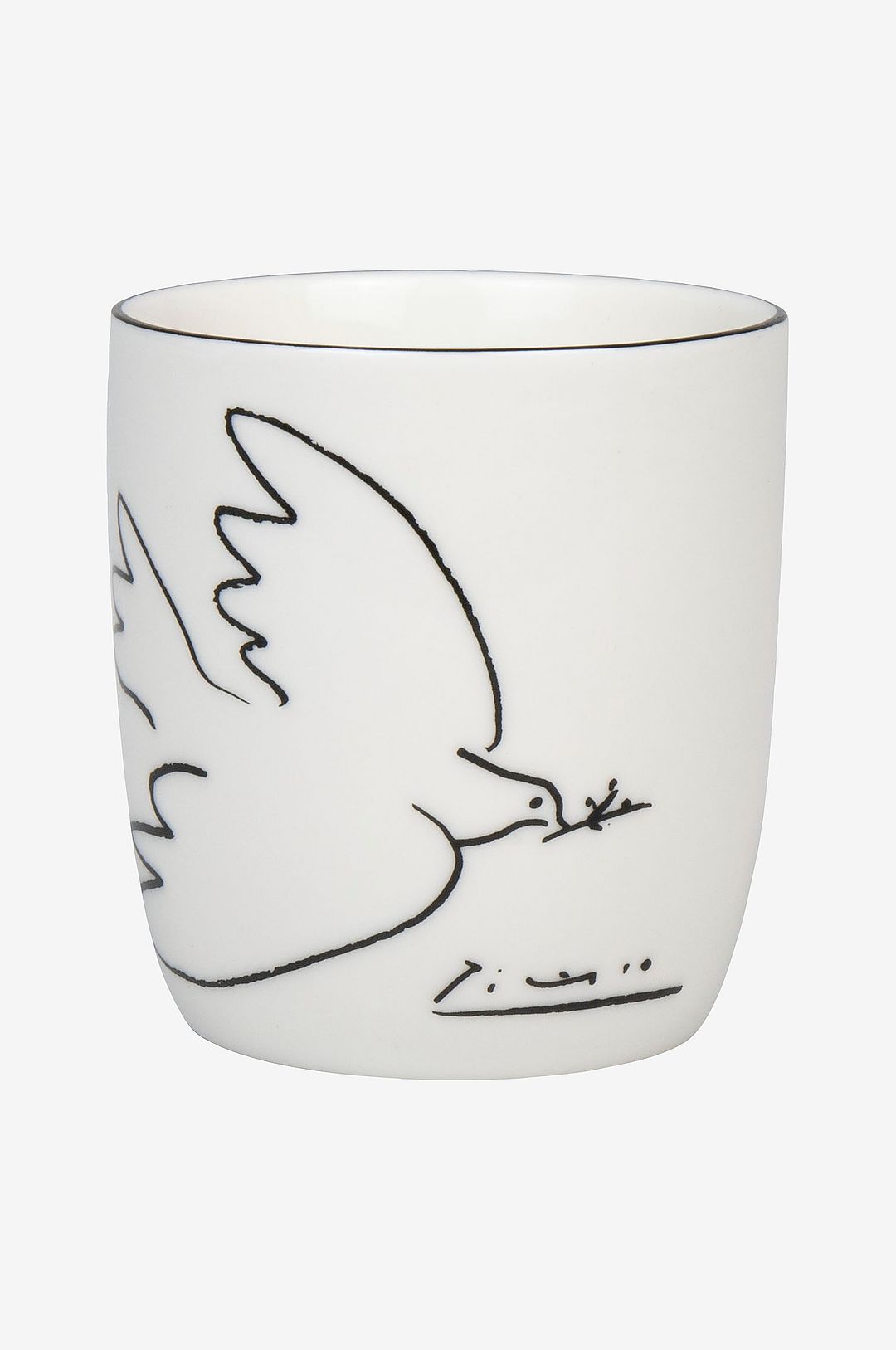 Könitz – Mugg utan öra Picasso La Colombe de la Paix – Vit – Koppar & muggar – Från Homeroom