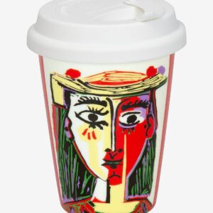 Könitz – Resa Mugg Picasso Femme Au Chapeau – Flerfärgad – Koppar & muggar – Från Homeroom