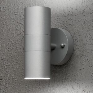 Konstsmide – MODENA vägglampa utomhus – Grå – Fasadbelysning – Från Homeroom