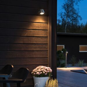 Konstsmide – TRIESTE vägglampa – Grå – Vägglampor – Från Homeroom