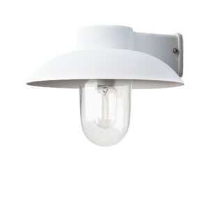 Konstsmide – Vägglykta Mani höjd 21 cm – Vit – Fasadbelysning – Från Homeroom