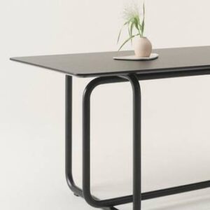 LAHOLM matbord 90×180 cm Svart