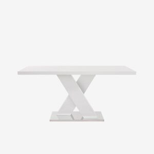 Loft24 – Matbord Ali 160×90 – Vit – Matbord – Från Homeroom