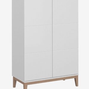 Loft24 – Pelle Skåp med 2 dörrar i Mdf – Vit – Skåp – Från Homeroom