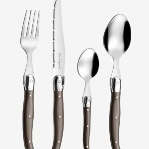 Lou Laguiole – Bestickset Tradition 24-Delar – Grå – Bestick – Från Homeroom