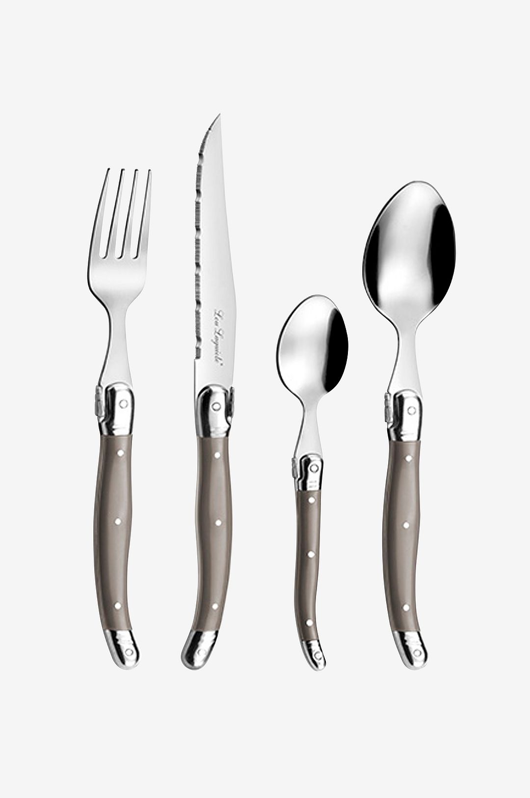 Lou Laguiole – Bestickset Tradition 24-Delar – Grå – Bestick – Från Homeroom