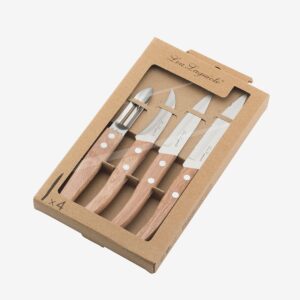 Lou Laguiole – Skalset Tradition 4-Delar – Natur – Bestick – Från Homeroom