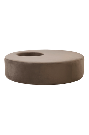 MACAO sittpuff ø 110 cm Mörk mullvad