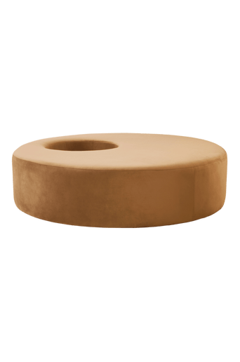 MACAO sittpuff ø 110 cm Senapsgul