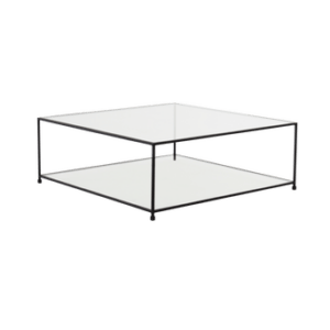 MATRIX soffbord 90×90 cm Svart