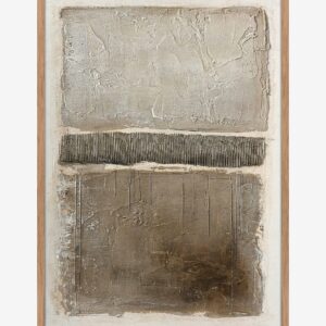 Malerifabrikken – Art Structure 1 / 50×70 Cm / Ekram – Beige – Tavlor – Från Homeroom