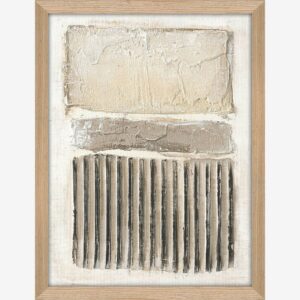 Malerifabrikken – Art Structure 2 / 30×40 Cm / Ekram – Beige – Tavlor – Från Homeroom