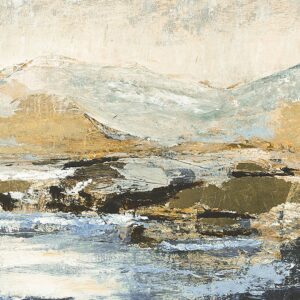 Malerifabrikken – Astonish 2/ Blandad målning / 60 X 80 cm – Blå – Tavlor – Från Homeroom