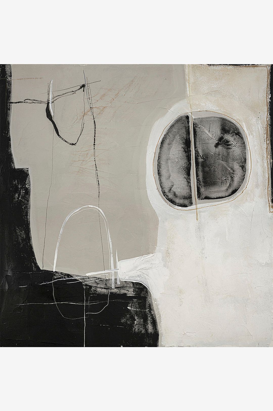 Malerifabrikken – Design Målning / Ensemble / 100×100 Cm – Grå – Tavlor – Från Homeroom