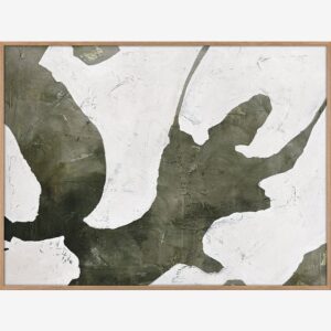 Malerifabrikken – Design Målning / Exposure / 120×90 Cm / Ekram – Grön – Tavlor – Från Homeroom