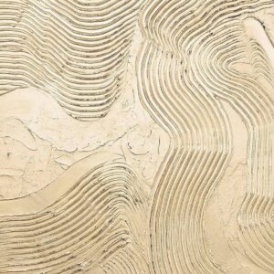 Malerifabrikken – Design Målning / Metallic Champagne / 90×120 Cm – Guld – Tavlor – Från Homeroom